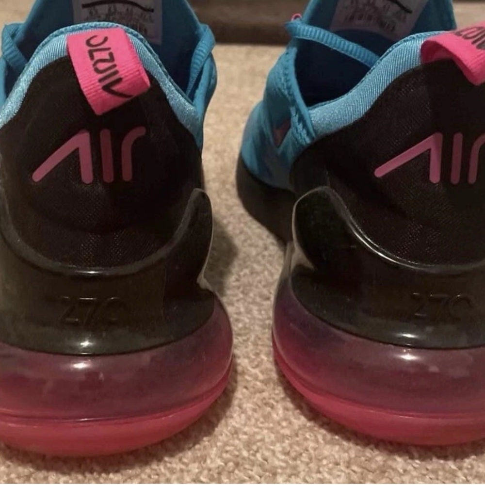 Nike Blue and Pink Athletic Shoes - Picture 4 of 4